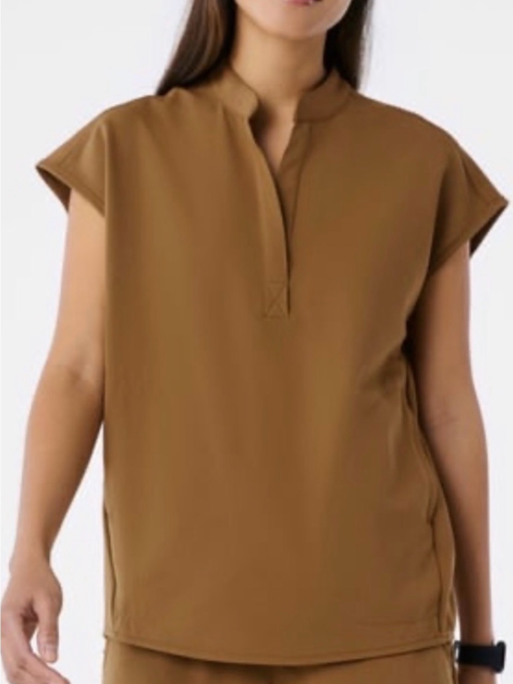 EARTH FIGS Rafaela Three-Pocket Scrub Top NEW LARGE RARE